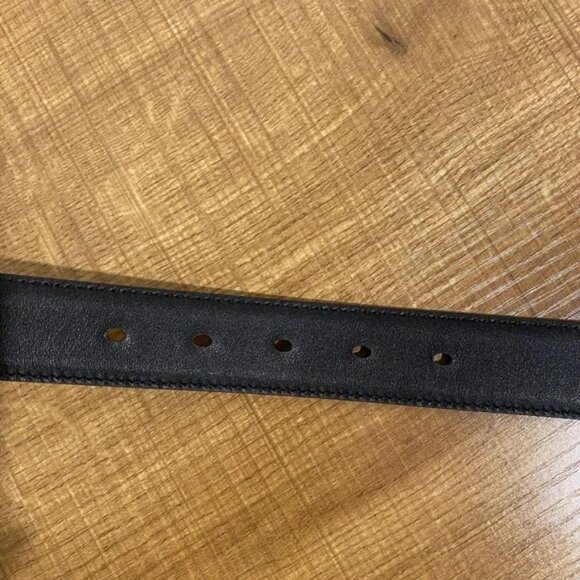 YSL Logo Belt in Black - Picture 5 of 6